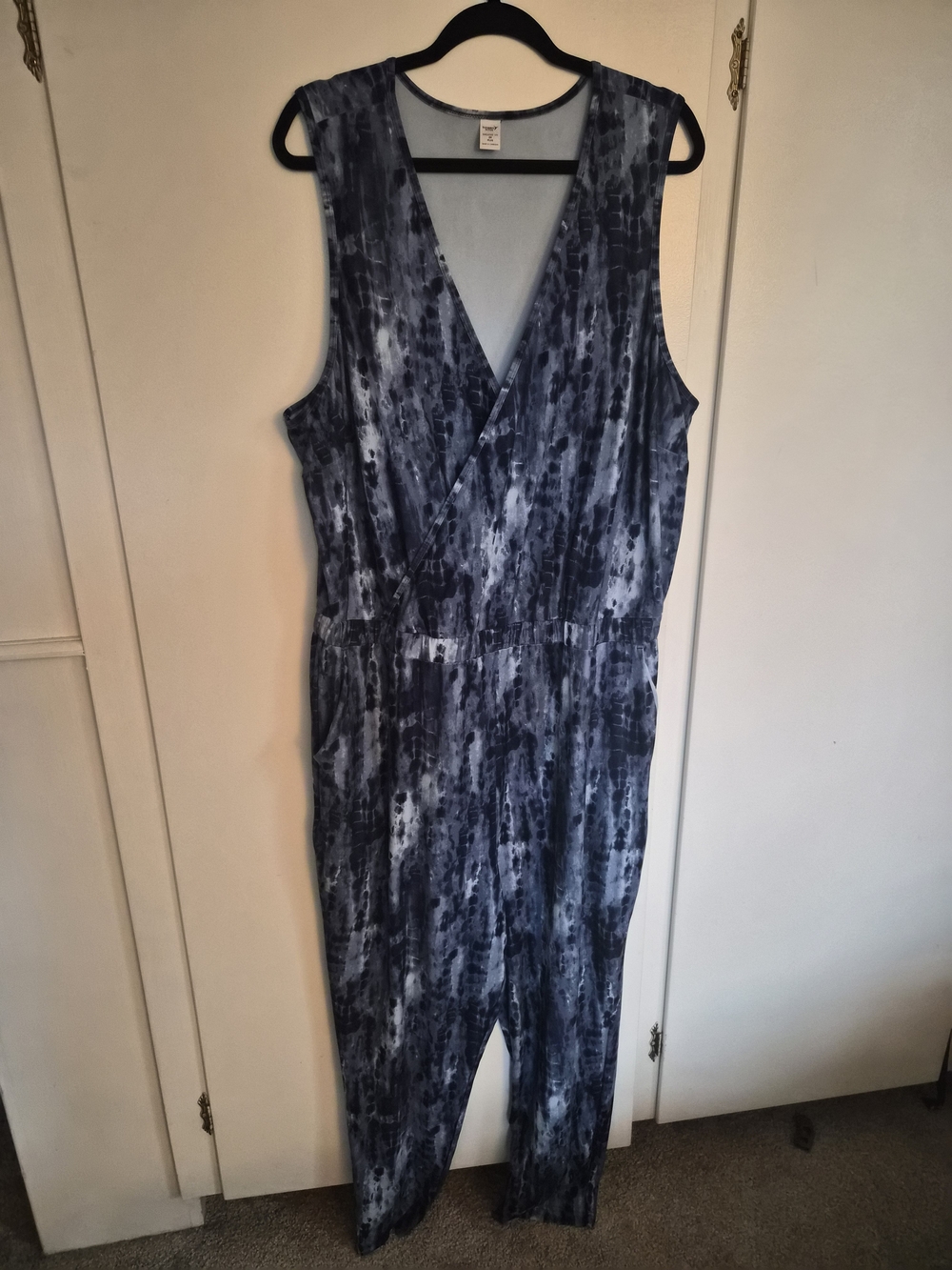 Old Navy Active Knit Sleeveless Tie-Dye Jumpsuit Size 2x